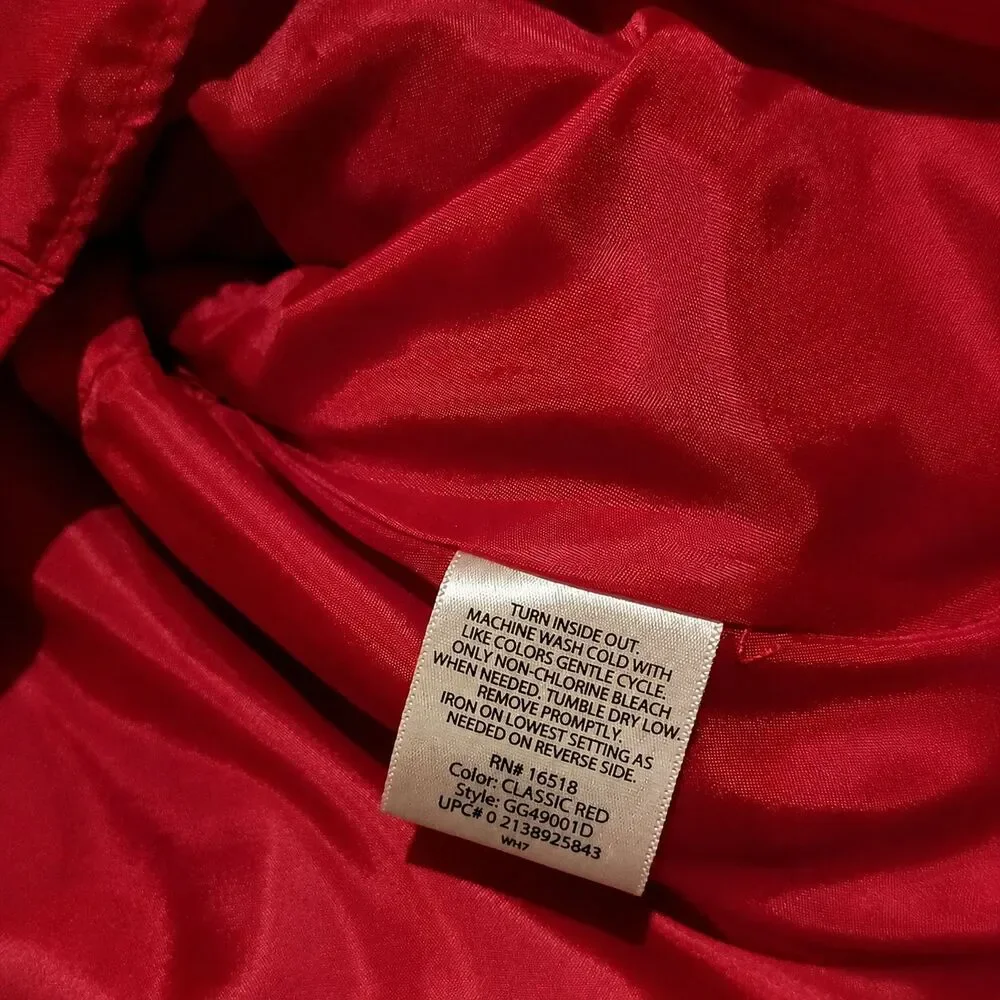 George Girls Size 4 Classic Red Holiday Dress Plaid Sash Bow Christmas NWT